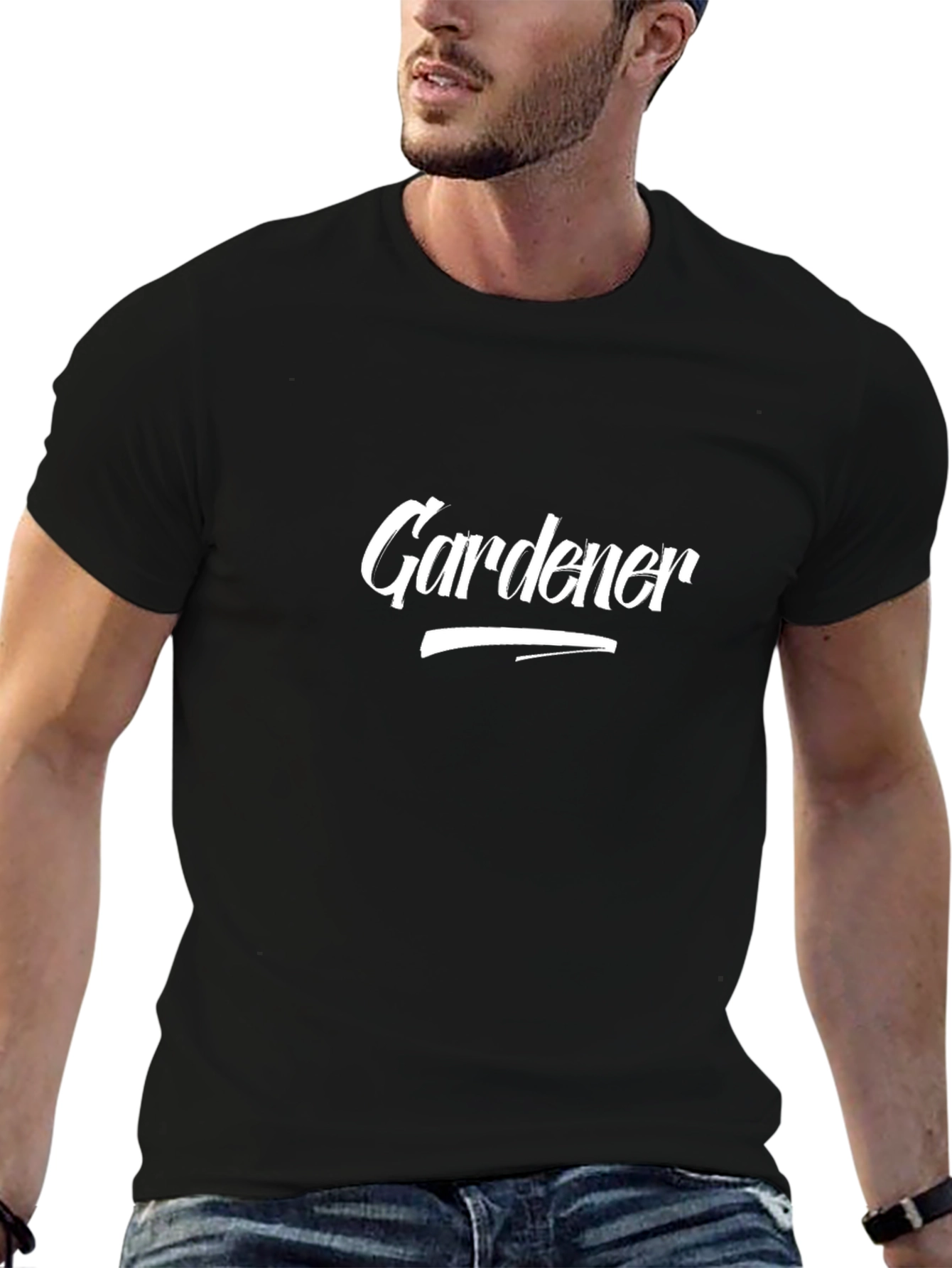 Gardener Graphic T-Shirt - Black