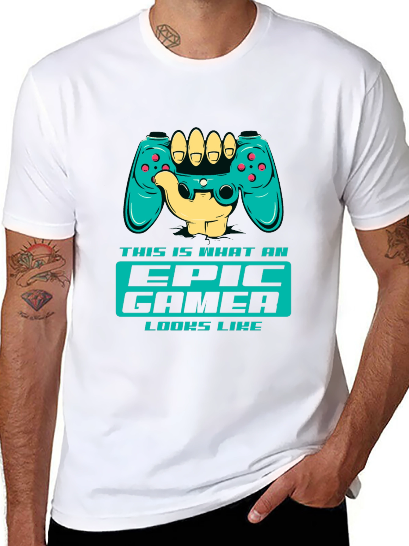 Epic Gamer T-Shirt - Cool Gaming Design