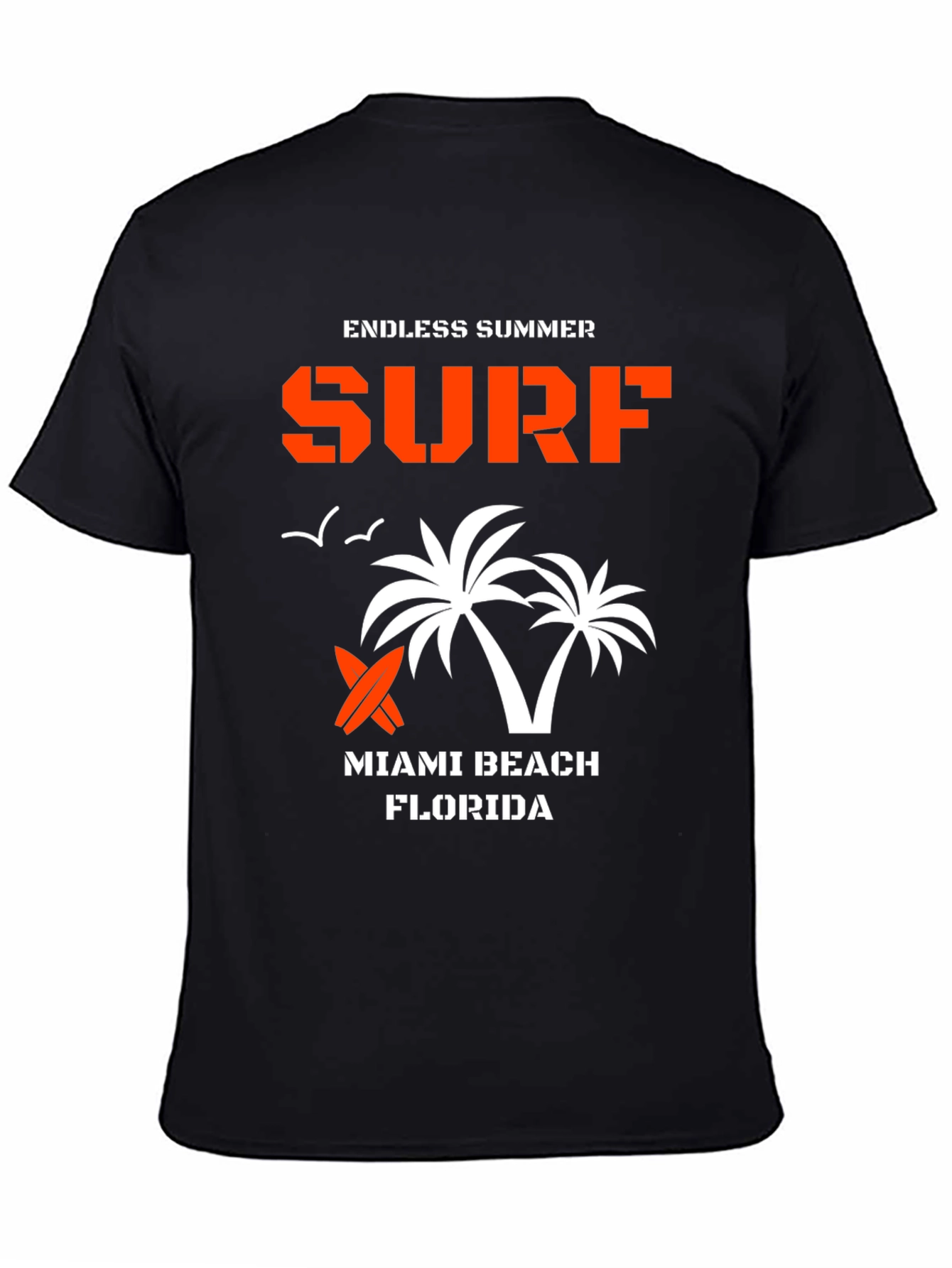 Endless Summer Surf T-Shirt - Miami Beach Florida