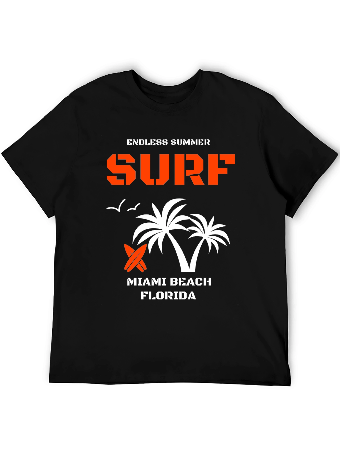 Endless Summer Surf T-Shirt - Miami Beach Florida