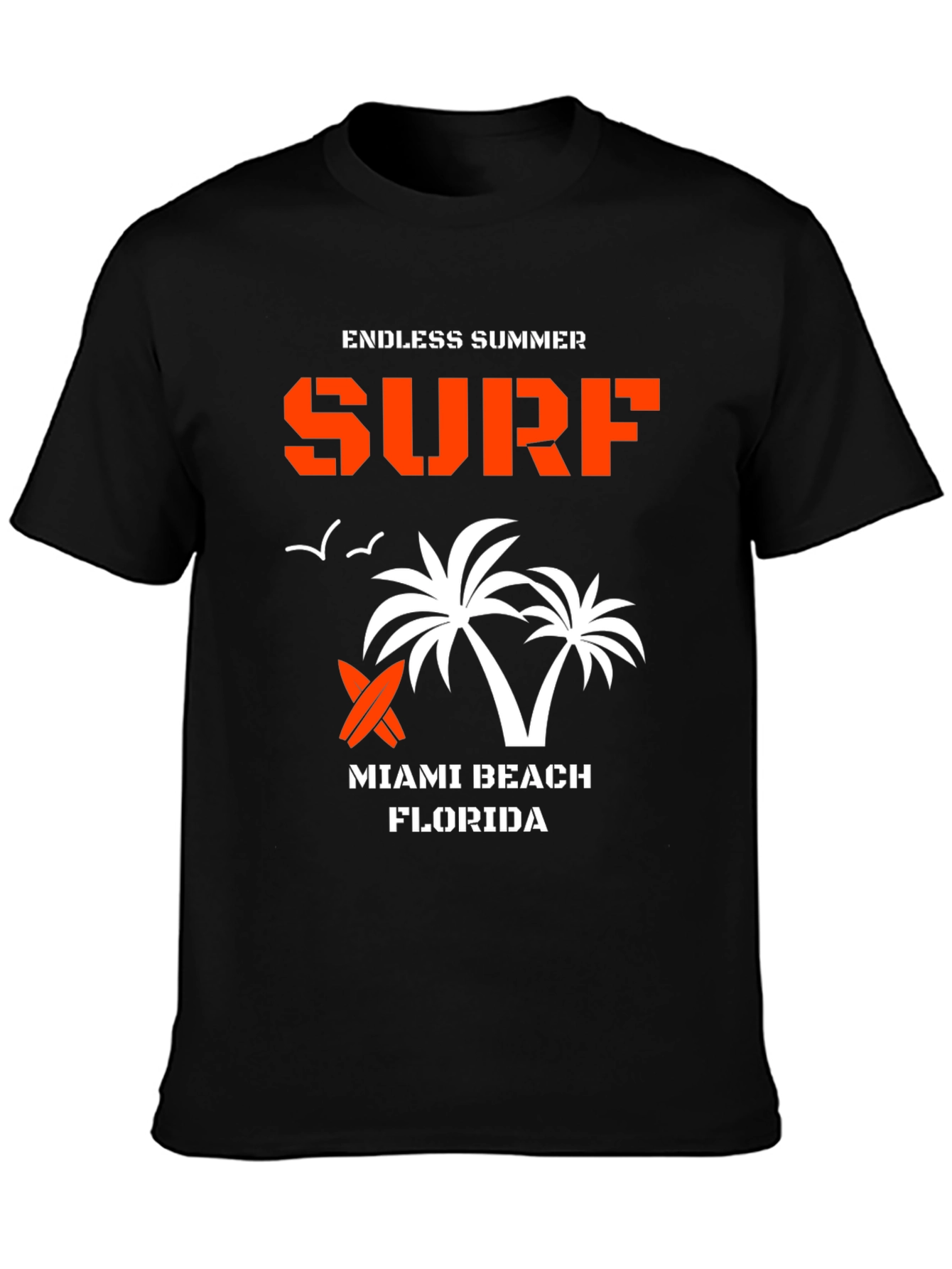 Endless Summer Surf T-Shirt - Miami Beach Florida