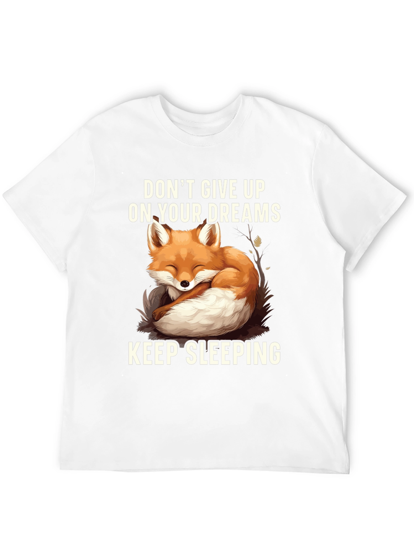 Dreamer Fox Graphic Tee - Stay Asleep