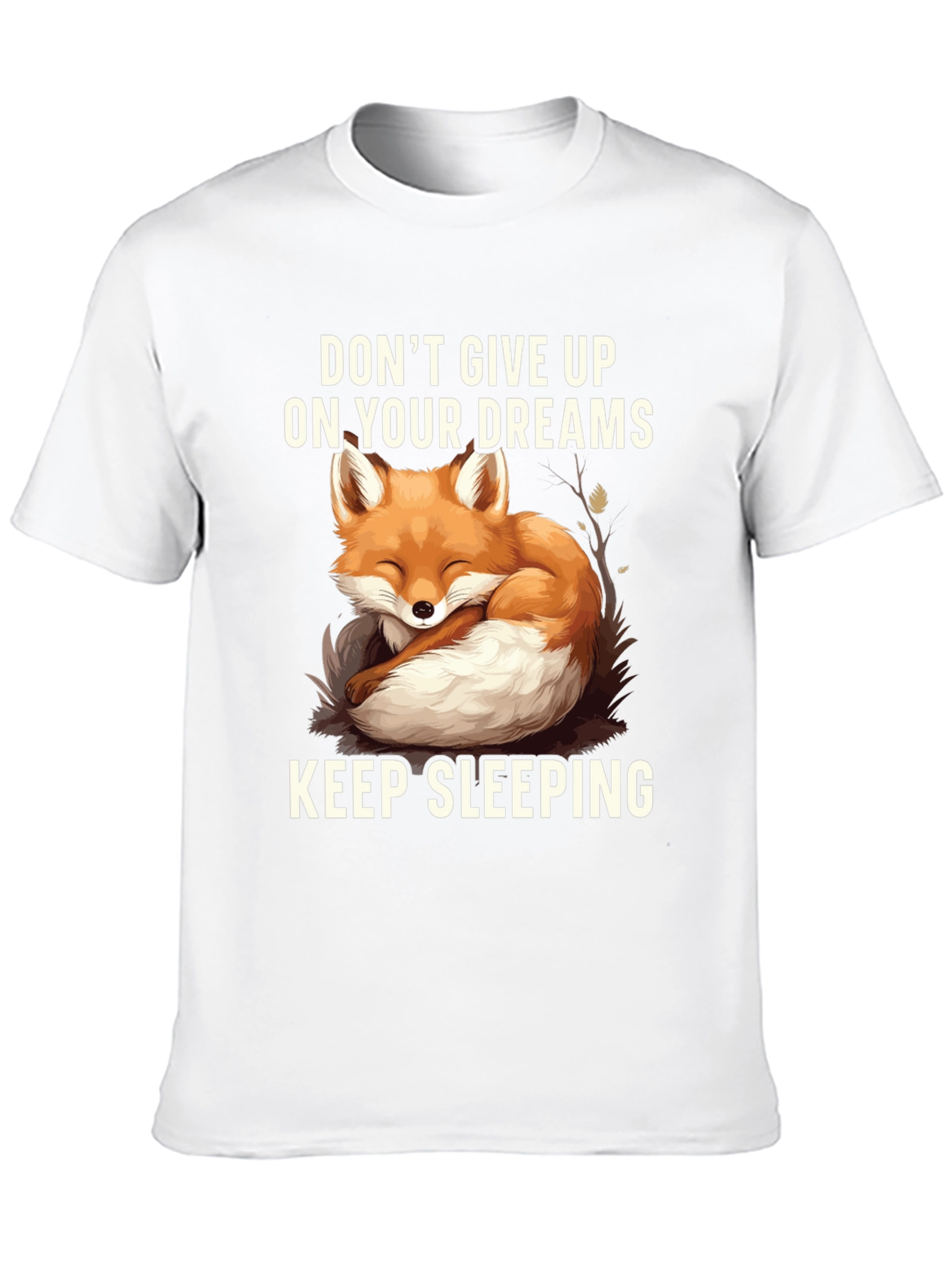 Dreamer Fox Graphic Tee - Stay Asleep
