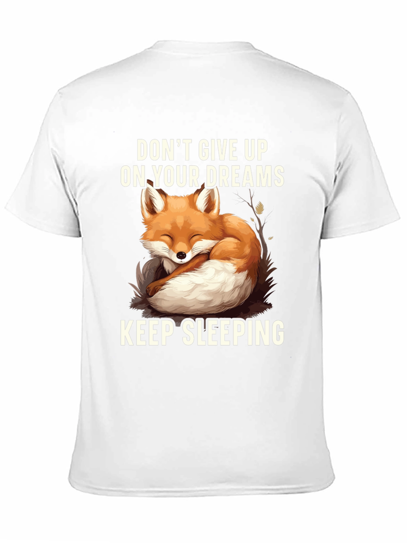 Dreamer Fox Graphic Tee - Stay Asleep