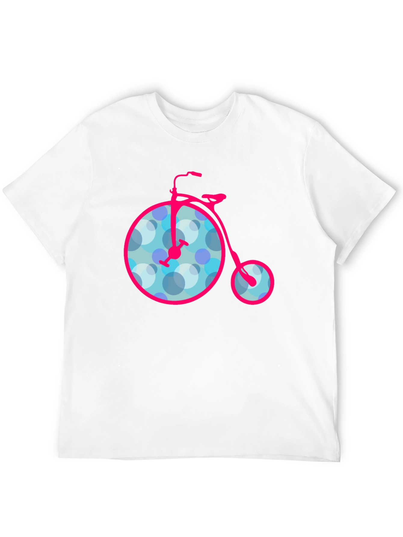 Retro Bicycle Graphic T-Shirt - Classic Style