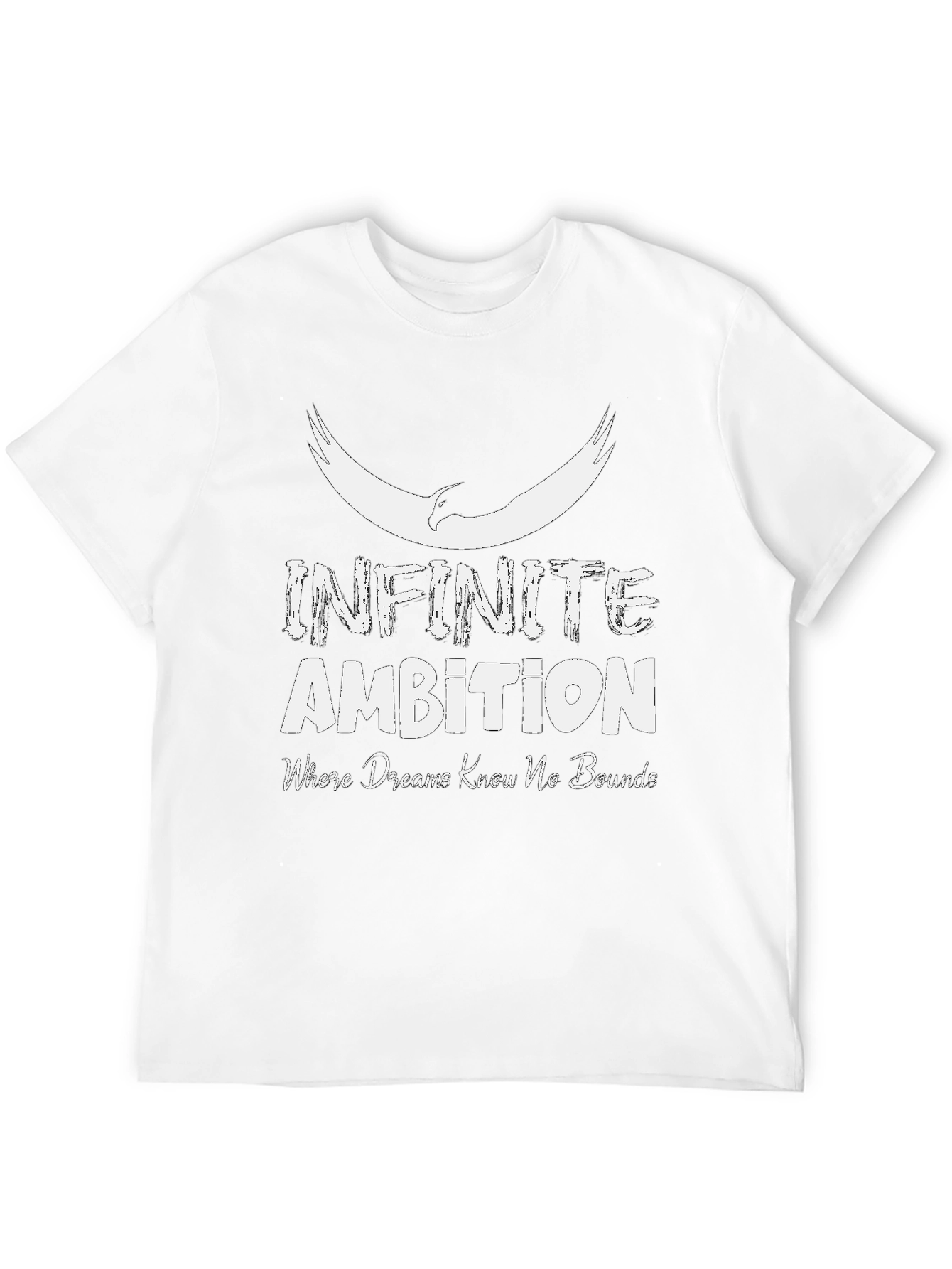 Infinite Ambition Graphic T-Shirt - Dreams Have No Bounds