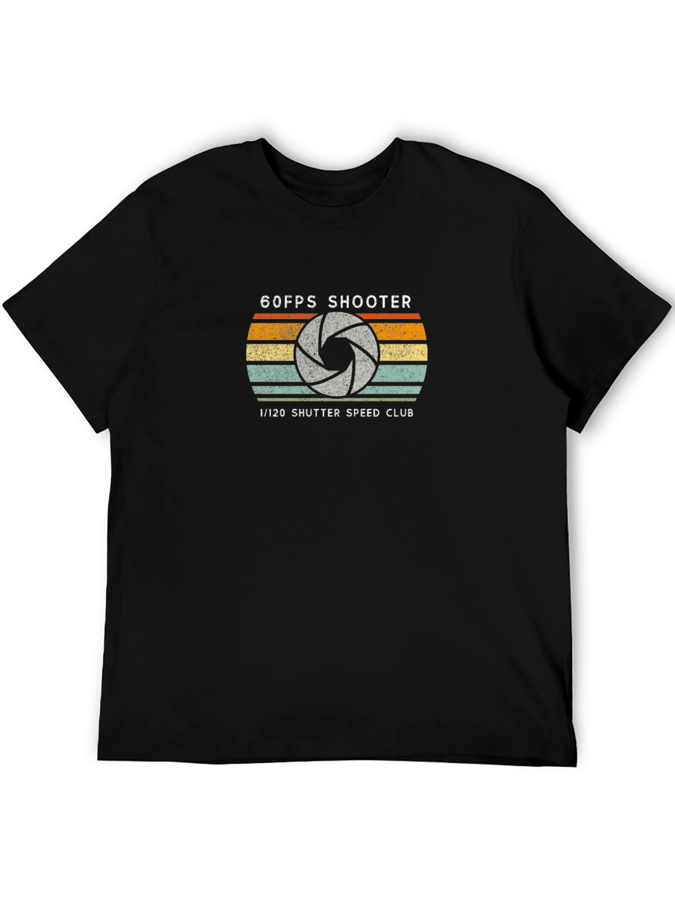 60FPS Shooter Graphic Tee - Shutter Speed Club Shirt