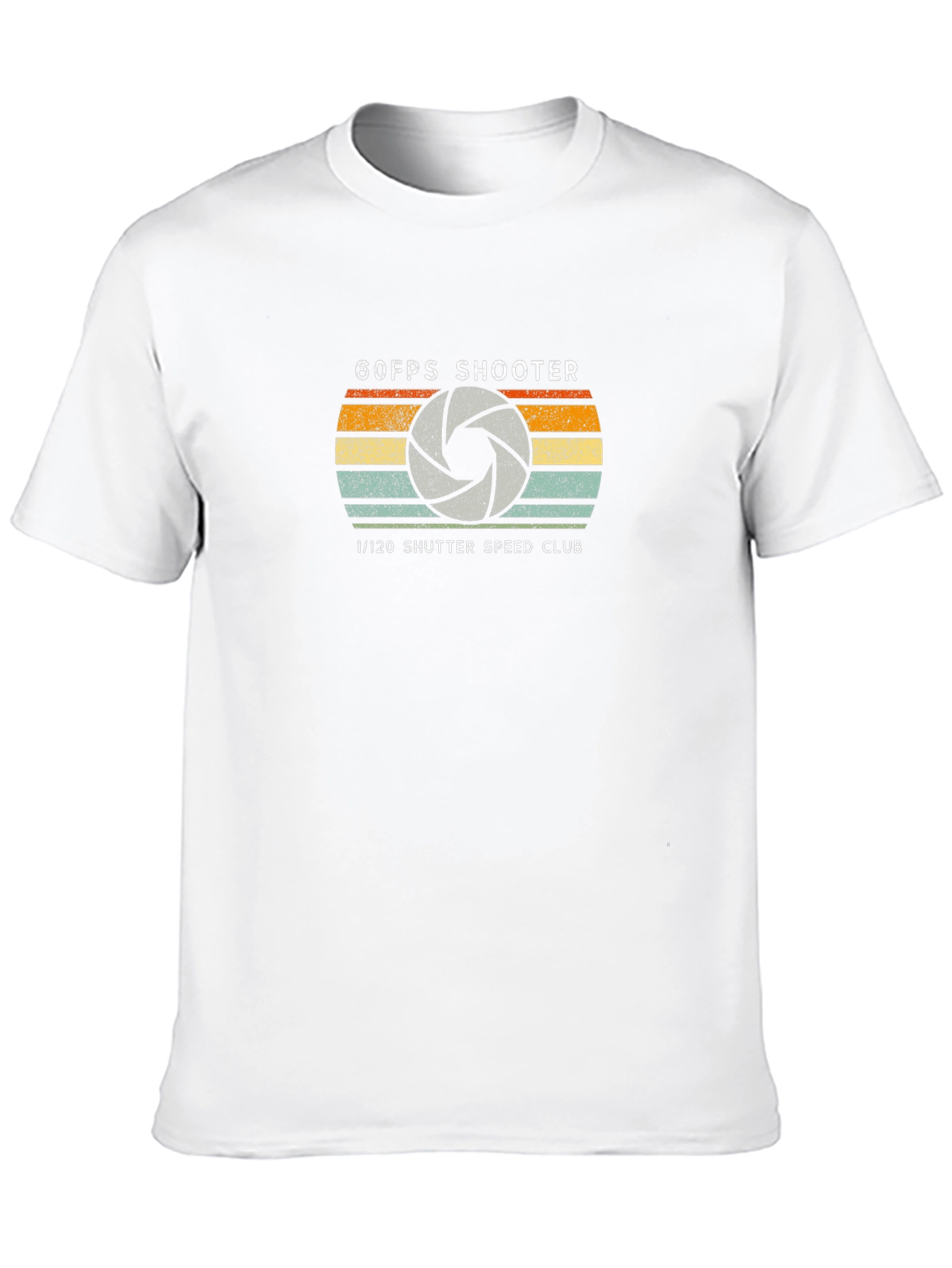60FPS Shooter Graphic Tee - Shutter Speed Club Shirt