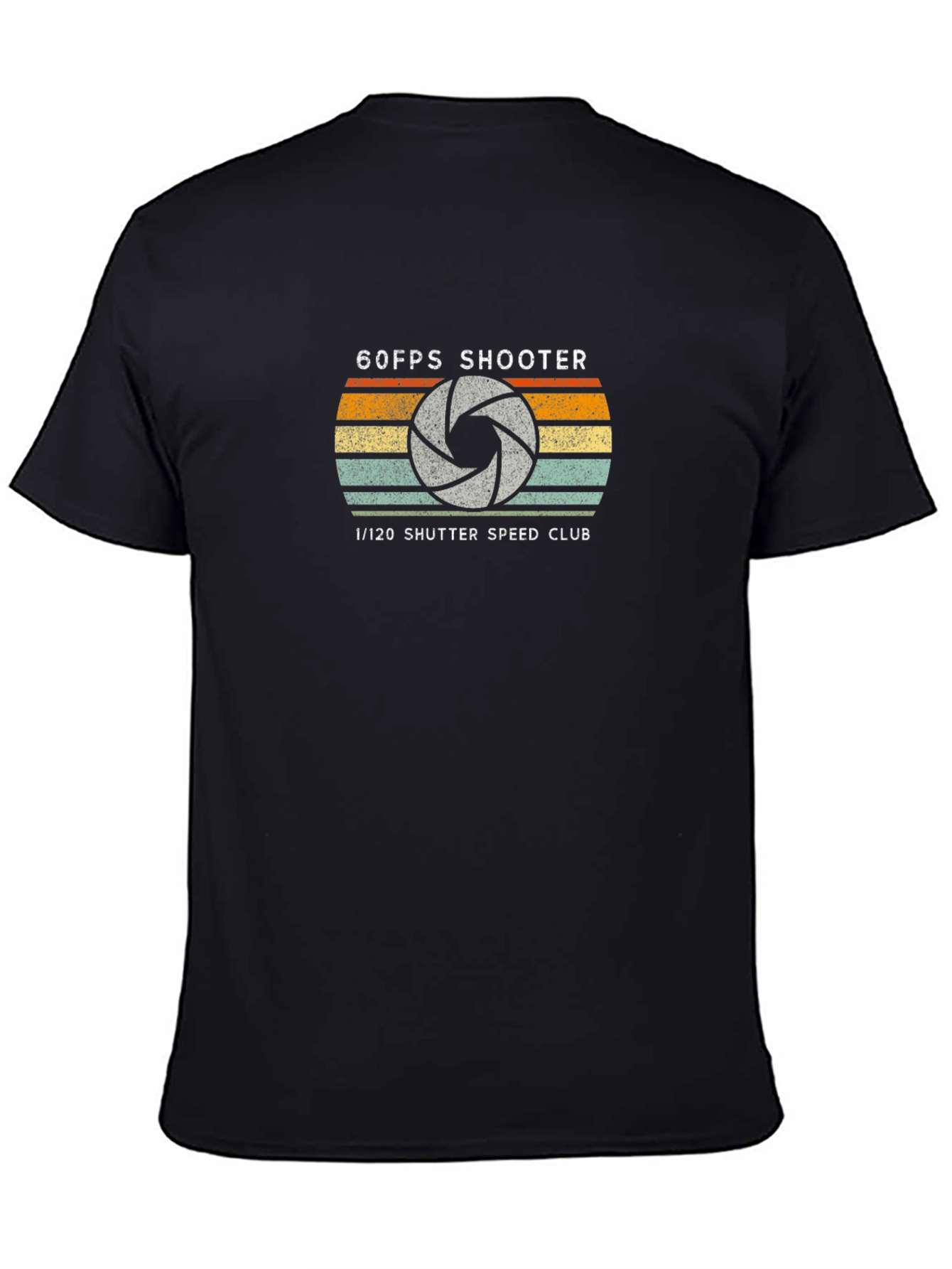 60FPS Shooter Graphic Tee - Shutter Speed Club Shirt