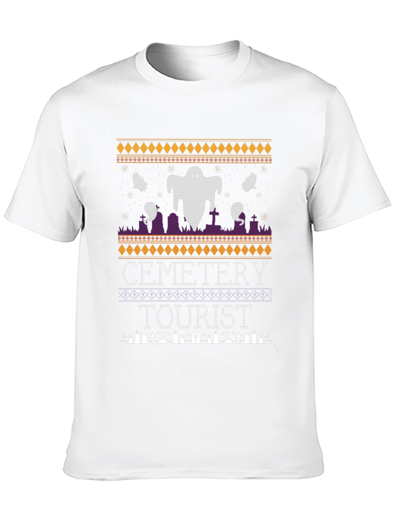 Cemetery Tourist Halloween T-Shirt