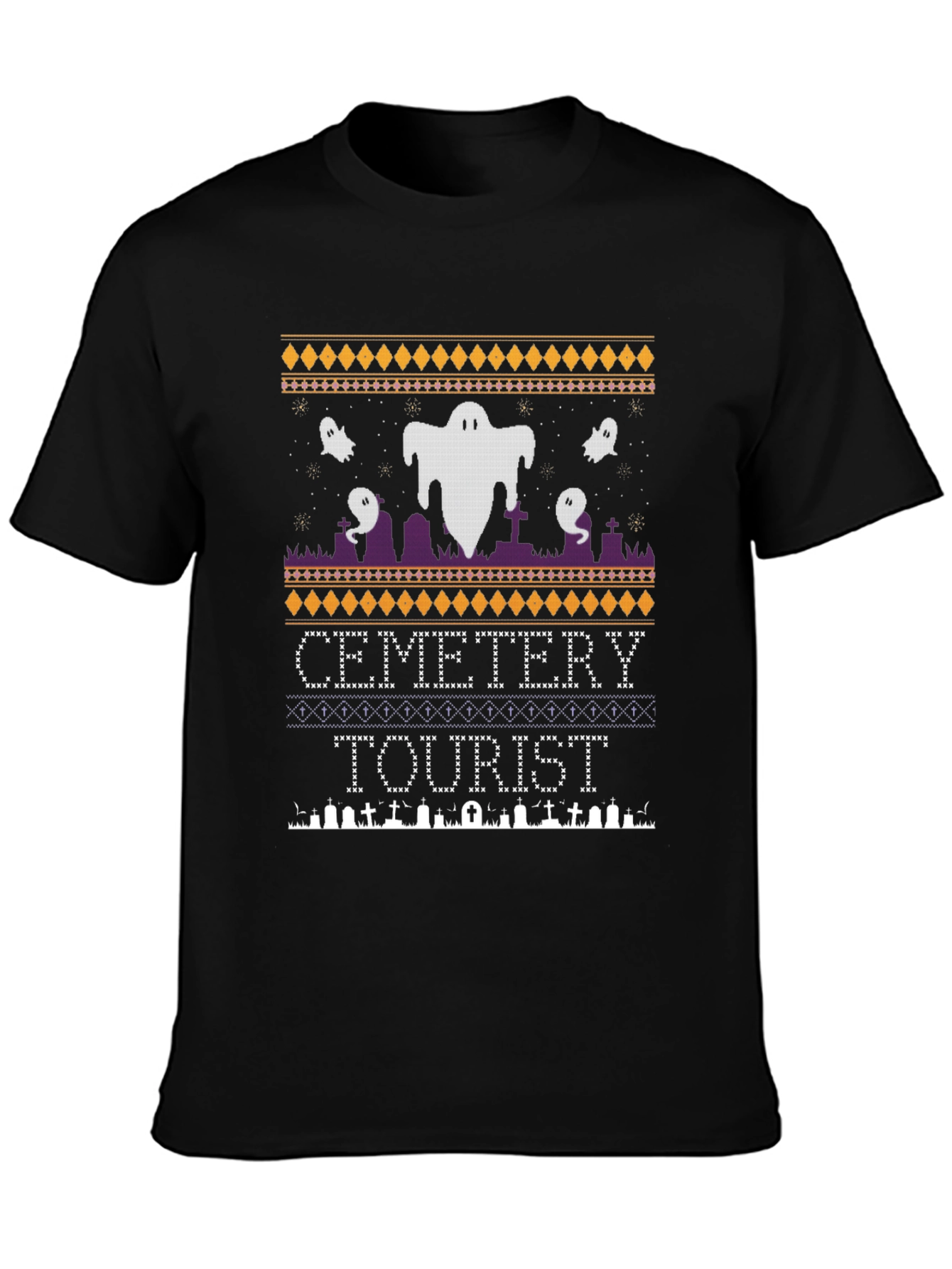 Cemetery Tourist Halloween T-Shirt
