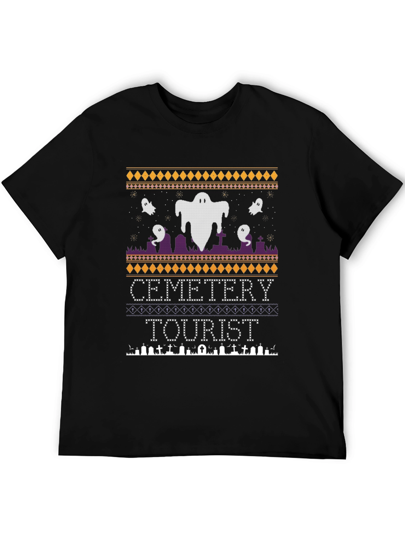 Cemetery Tourist Halloween T-Shirt