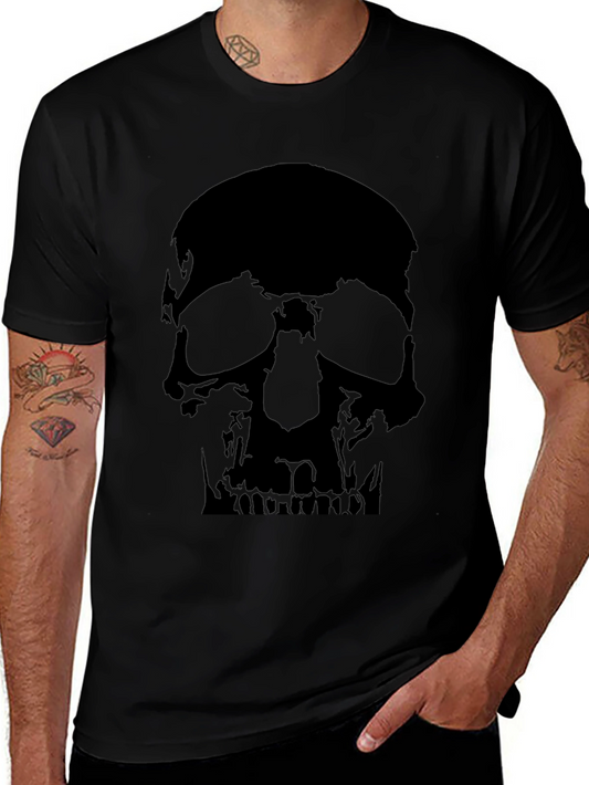 Skull Graphic T-Shirt - Dark Aesthetic Tee