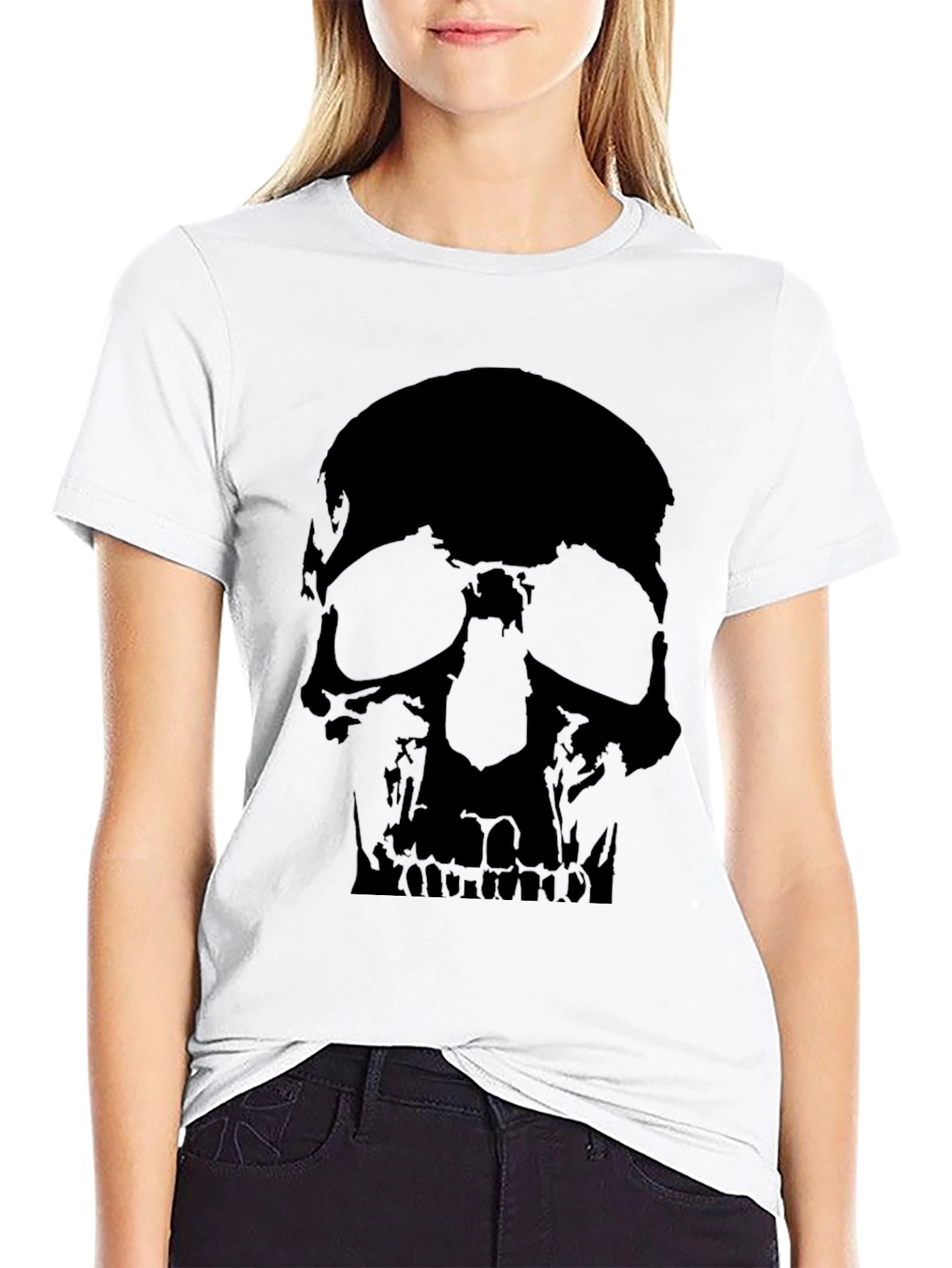 Skull Graphic T-Shirt - Dark Aesthetic Tee