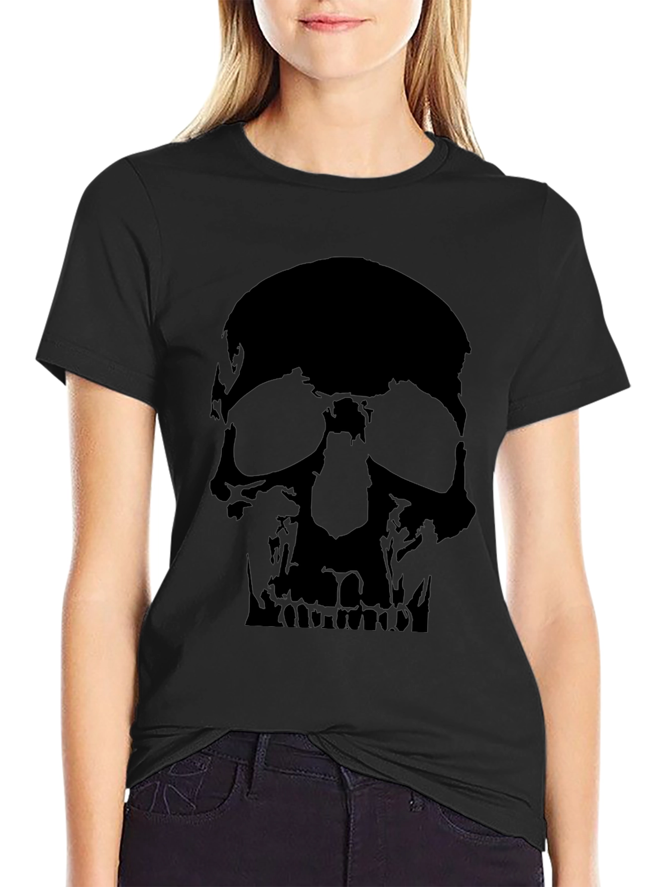 Skull Graphic T-Shirt - Dark Aesthetic Tee