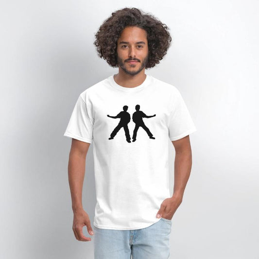 2 friends air guitar