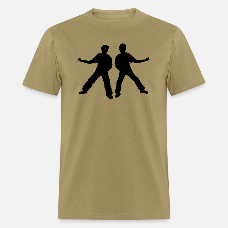 2 friends air guitar