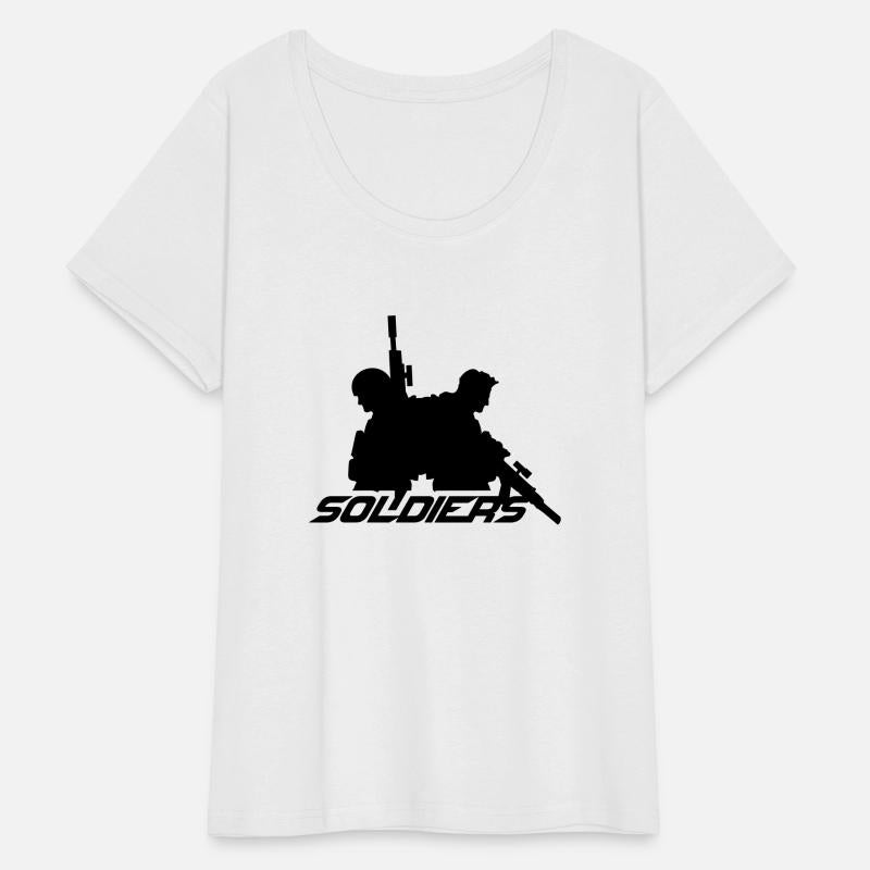 2 Soldiers Crew War Team Freedom Soldier Fighter