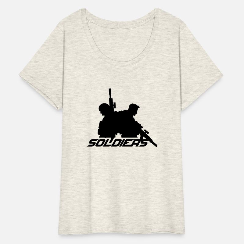 2 Soldiers Crew War Team Freedom Soldier Fighter
