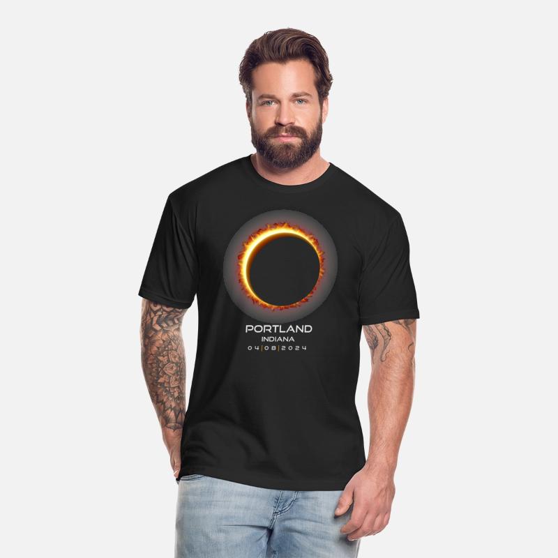 2024 Portland Indiana Eclipse Memento Souvenir