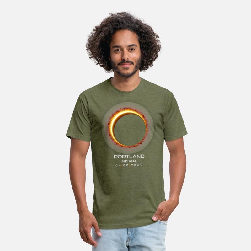 2024 Portland Indiana Eclipse Memento Souvenir