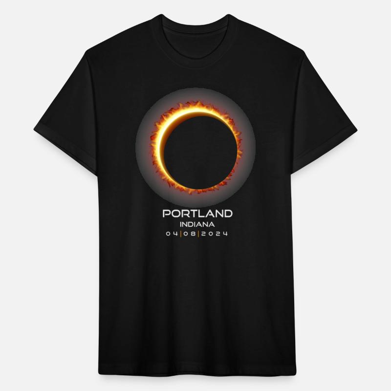 2024 Portland Indiana Eclipse Memento Souvenir