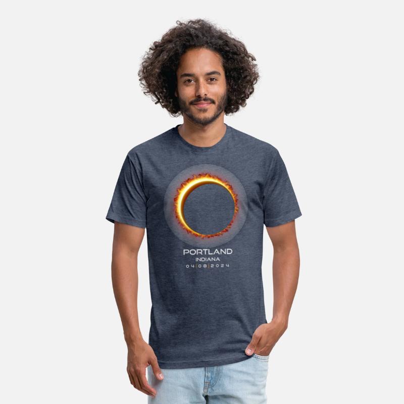 2024 Portland Indiana Eclipse Memento Souvenir