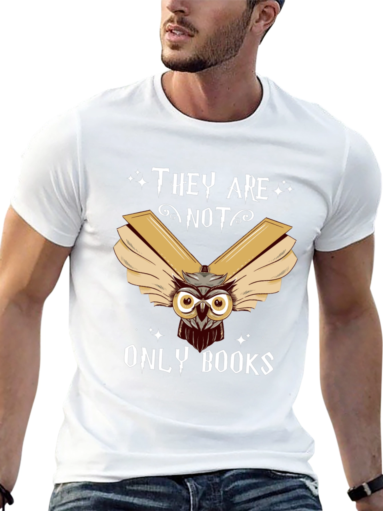 They Are Not Only Books Graphic Tee
