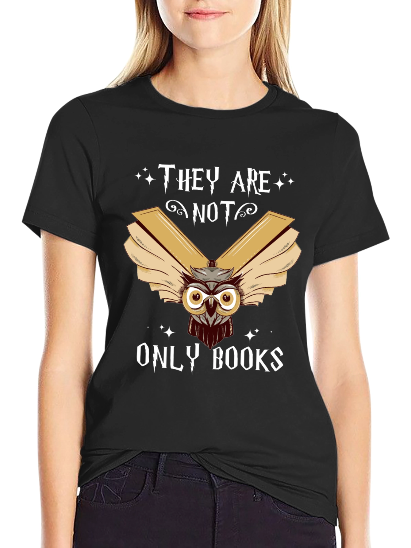 They Are Not Only Books Graphic Tee