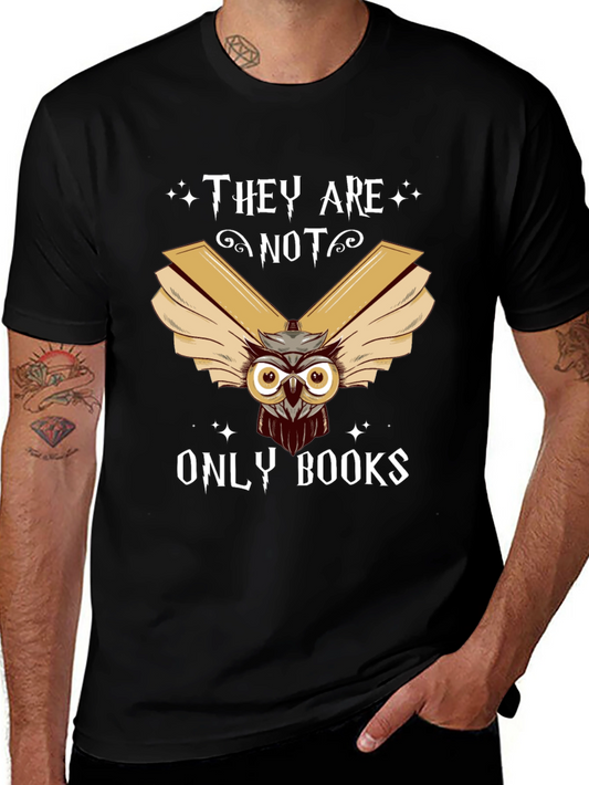 They Are Not Only Books Graphic Tee
