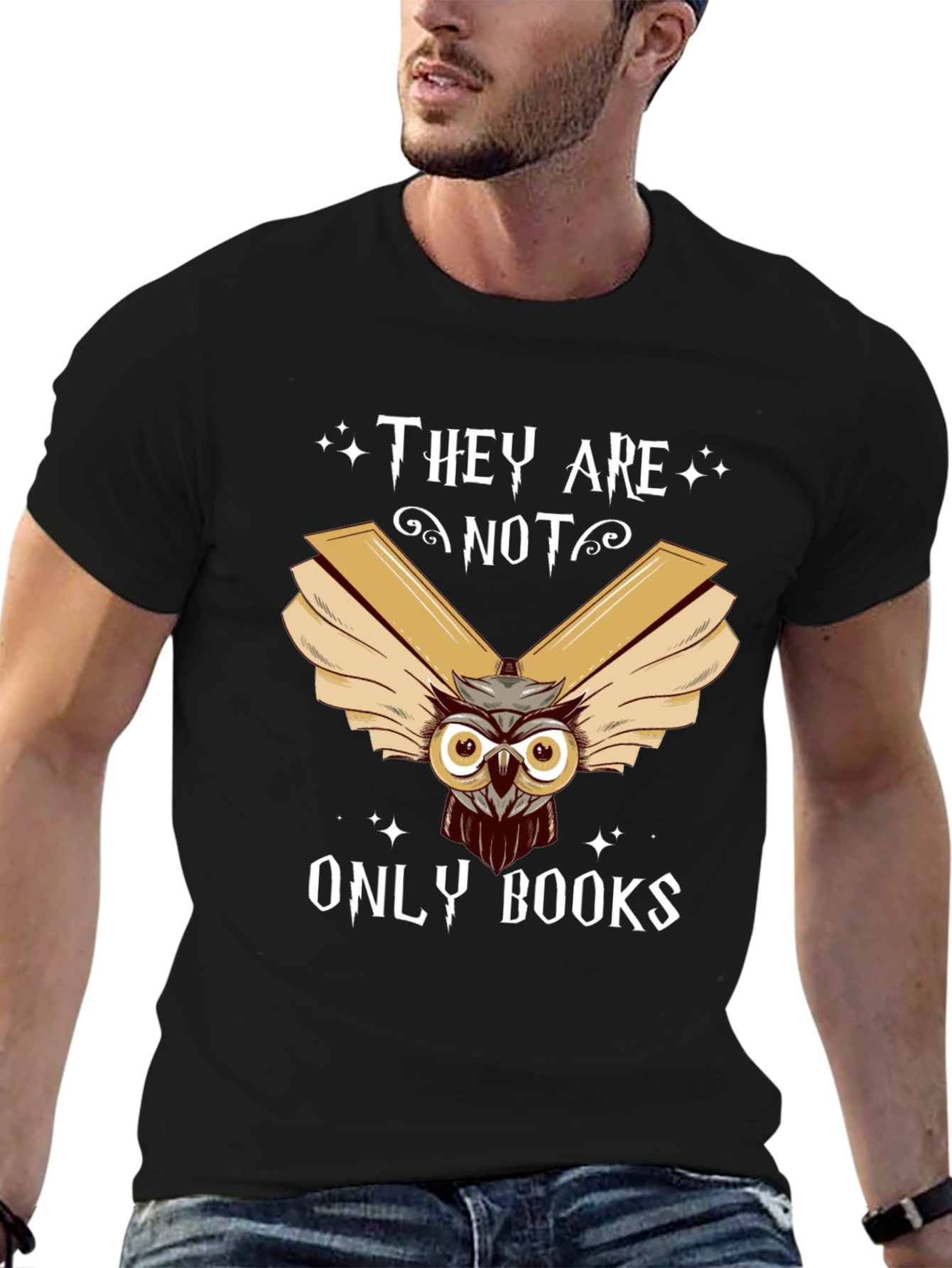 They Are Not Only Books Graphic Tee