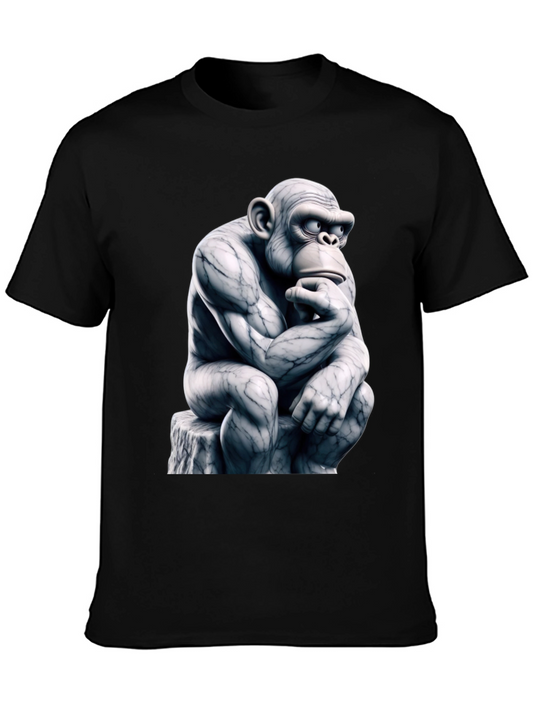 Thinking Ape Graphic Tee - Unique Art Design Shirt