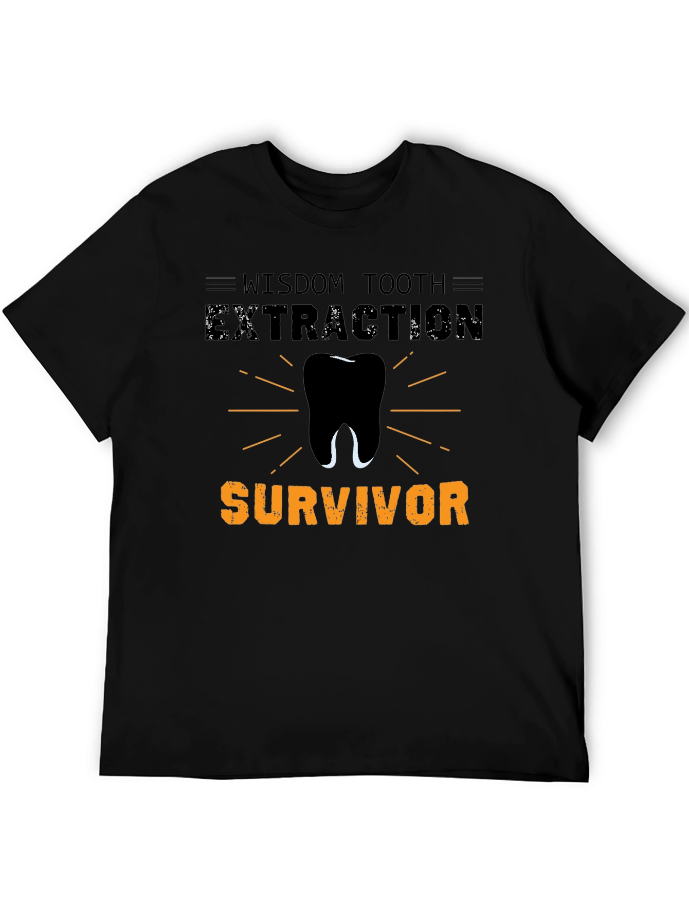 Wisdom Tooth Extraction Survivor Graphic Tee
