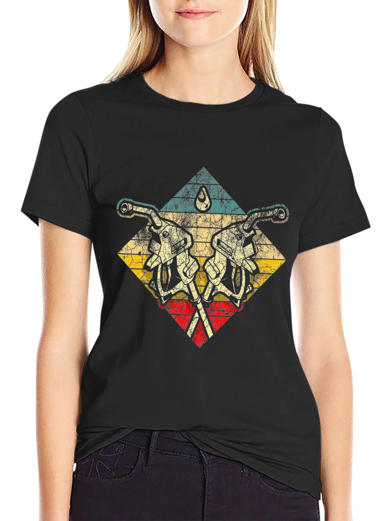 Retro Fuel Pump Graphic Tee