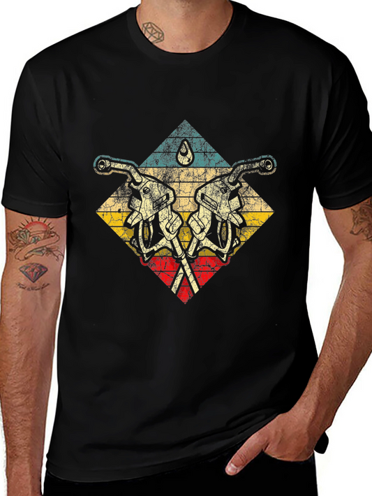 Retro Fuel Pump Graphic Tee