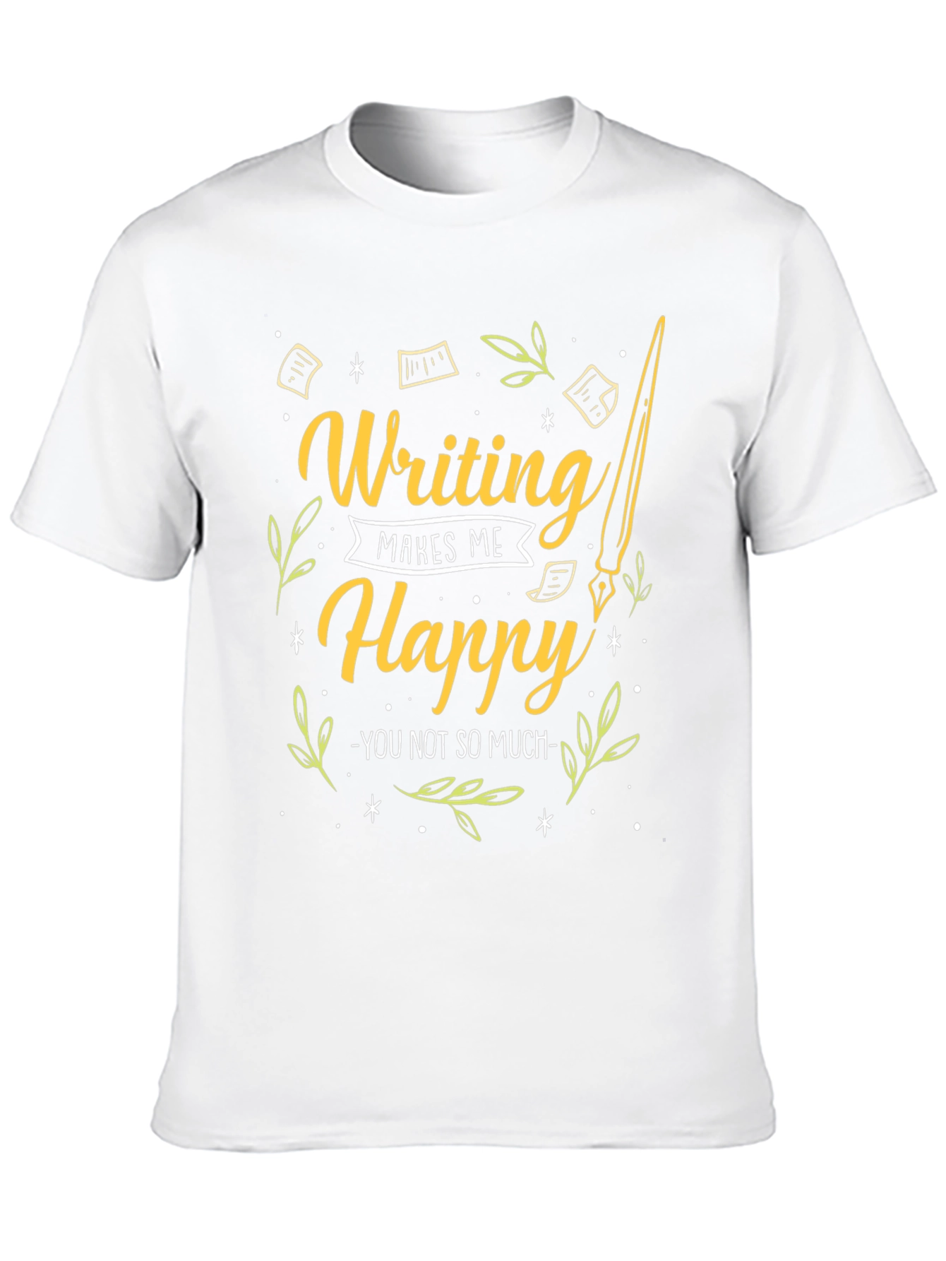 Writing Makes Me Happy Graphic Tee