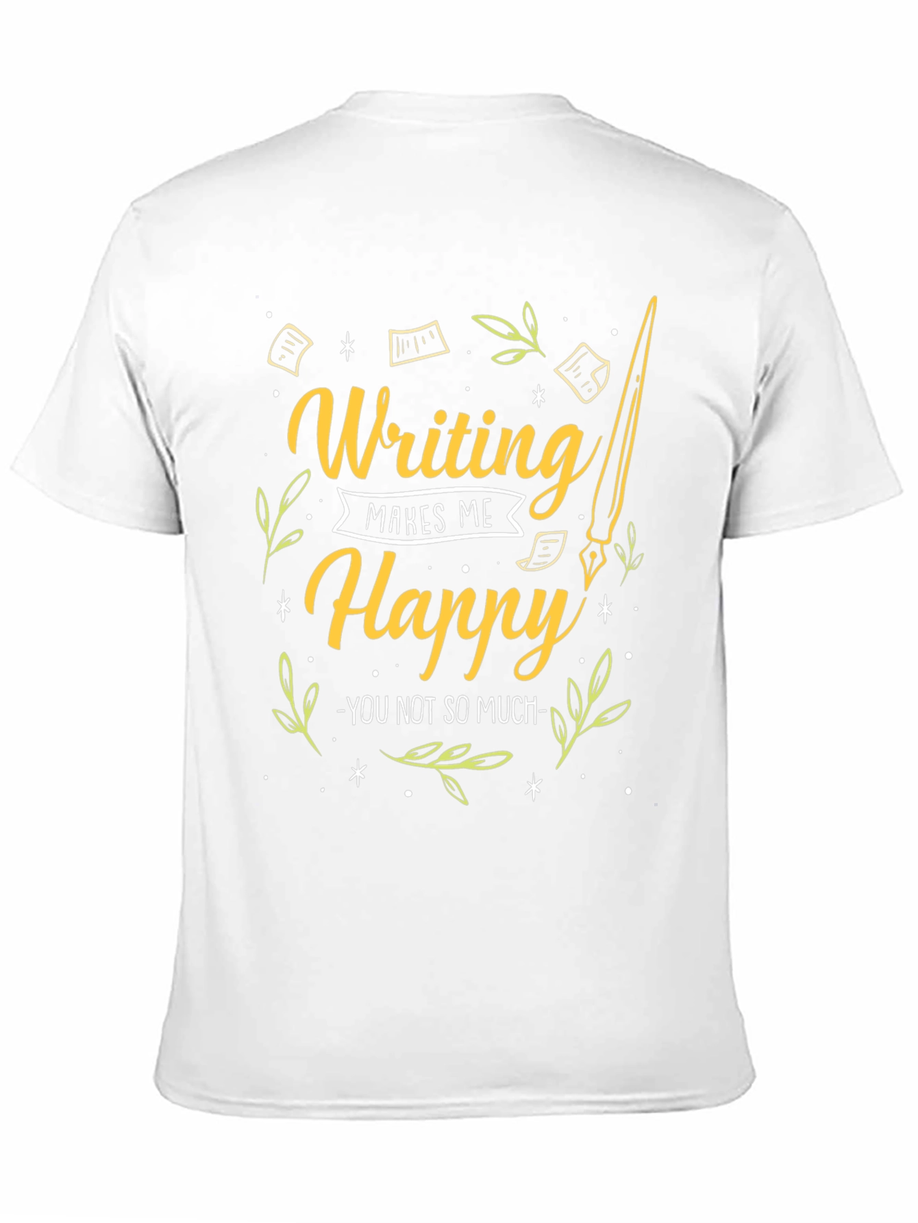 Writing Makes Me Happy Graphic Tee