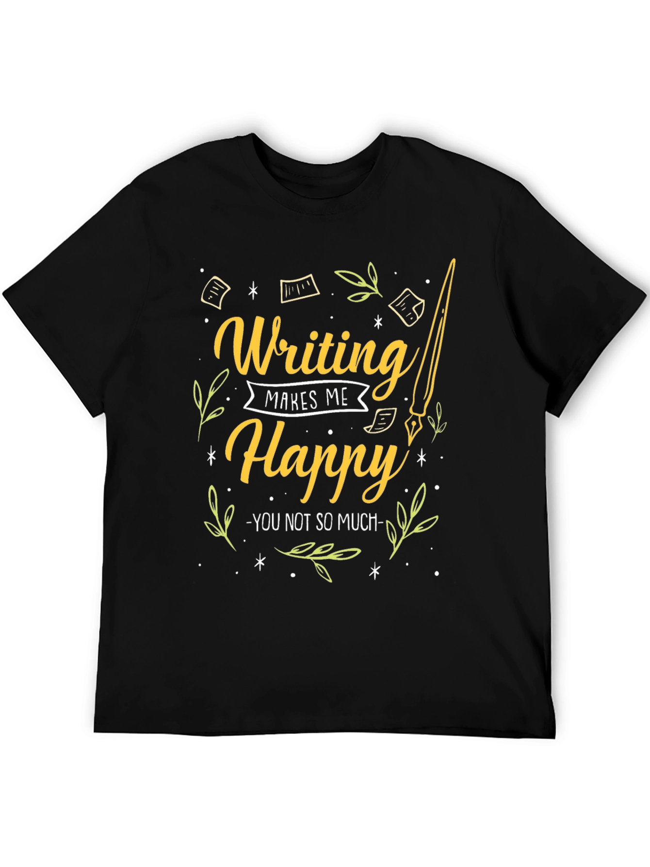 Writing Makes Me Happy Graphic Tee