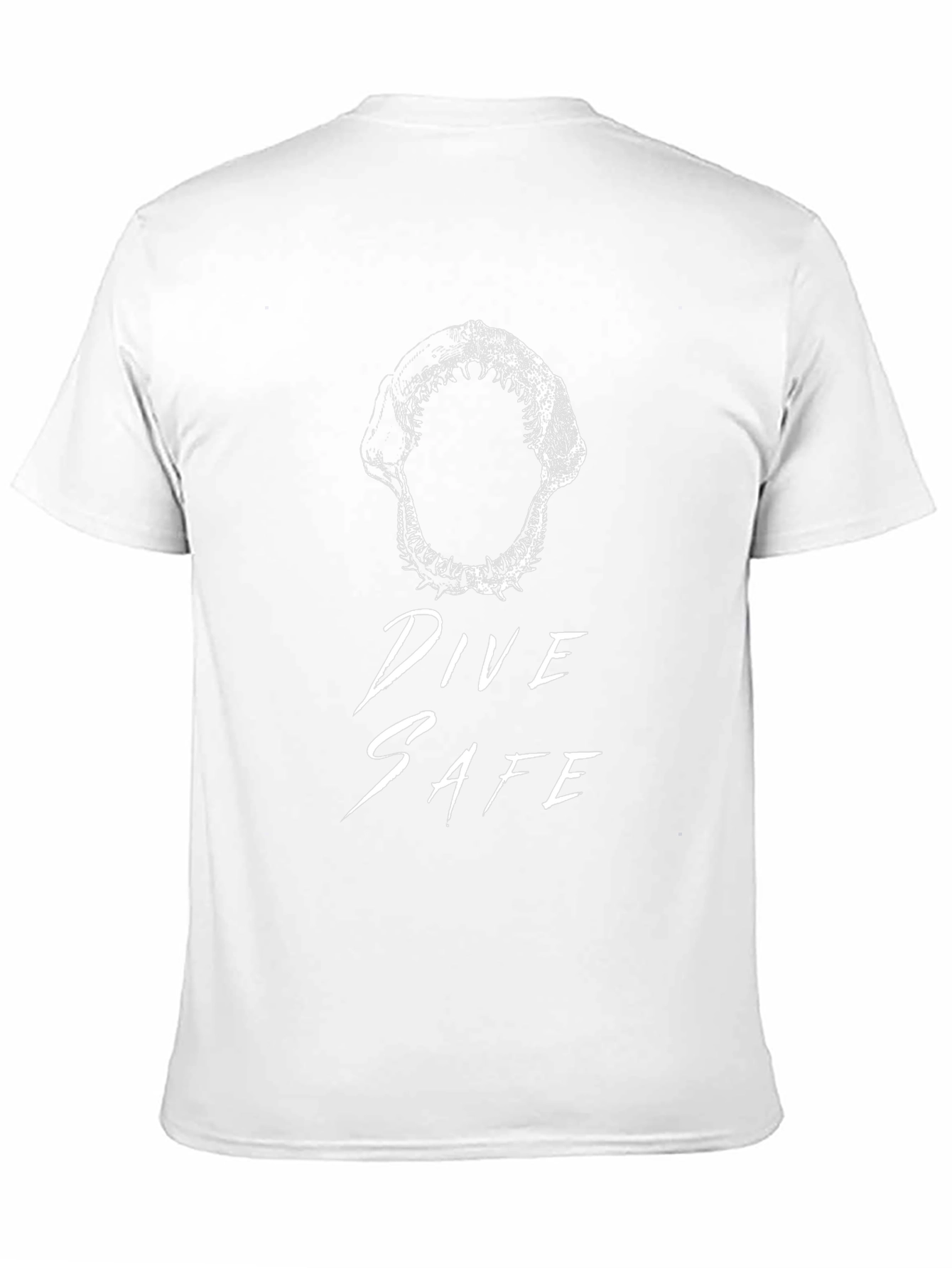 Dive Safe Shark Jaws Graphic T-Shirt