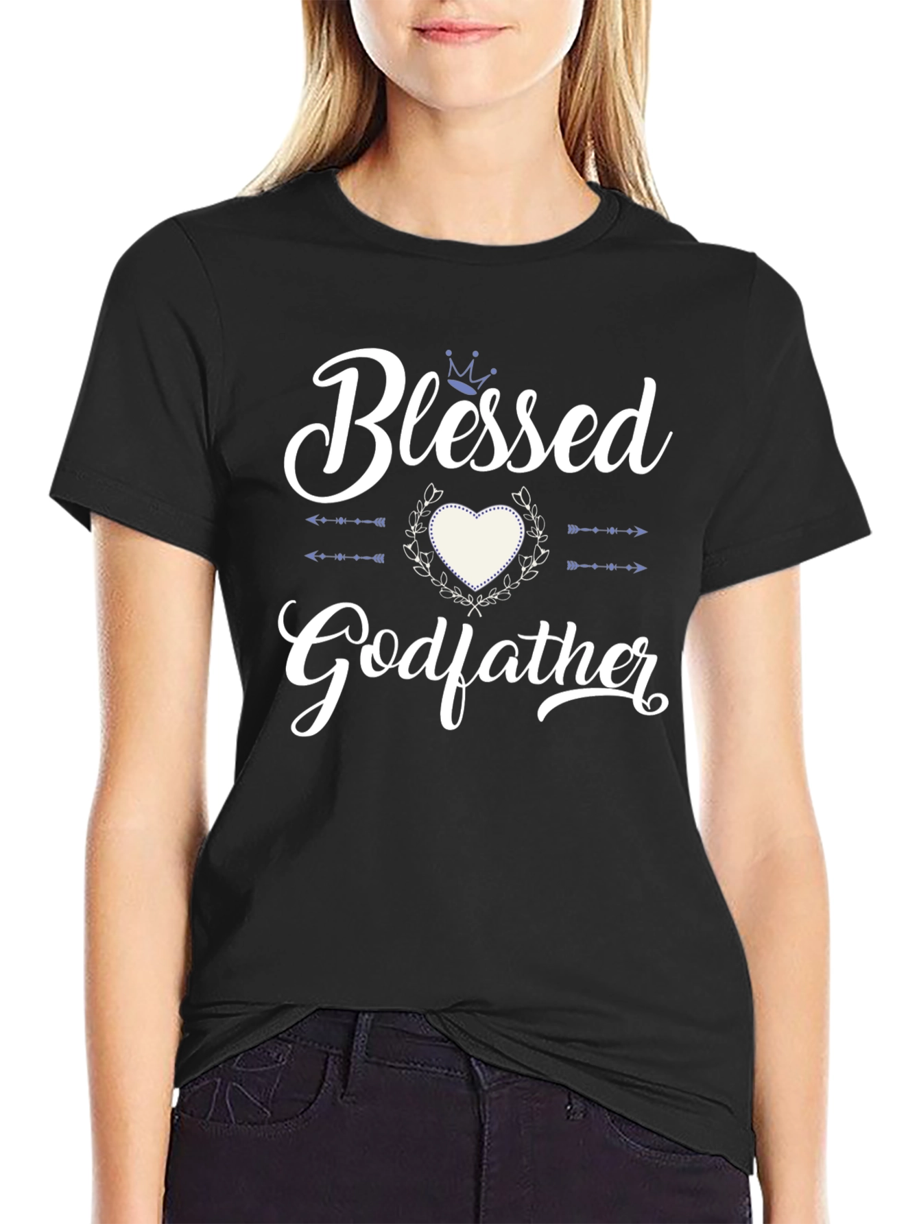Blessed Godfather T-Shirt - Stylish Mens Tee