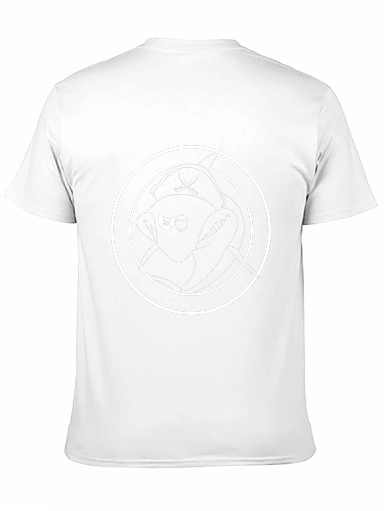 Pirate Monkey Graphic Black T-Shirt