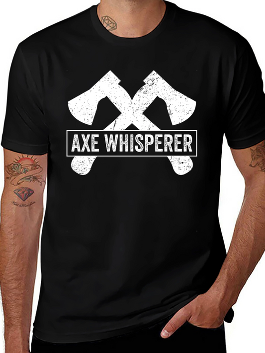 Axe Whisperer Graphic Tee - Black