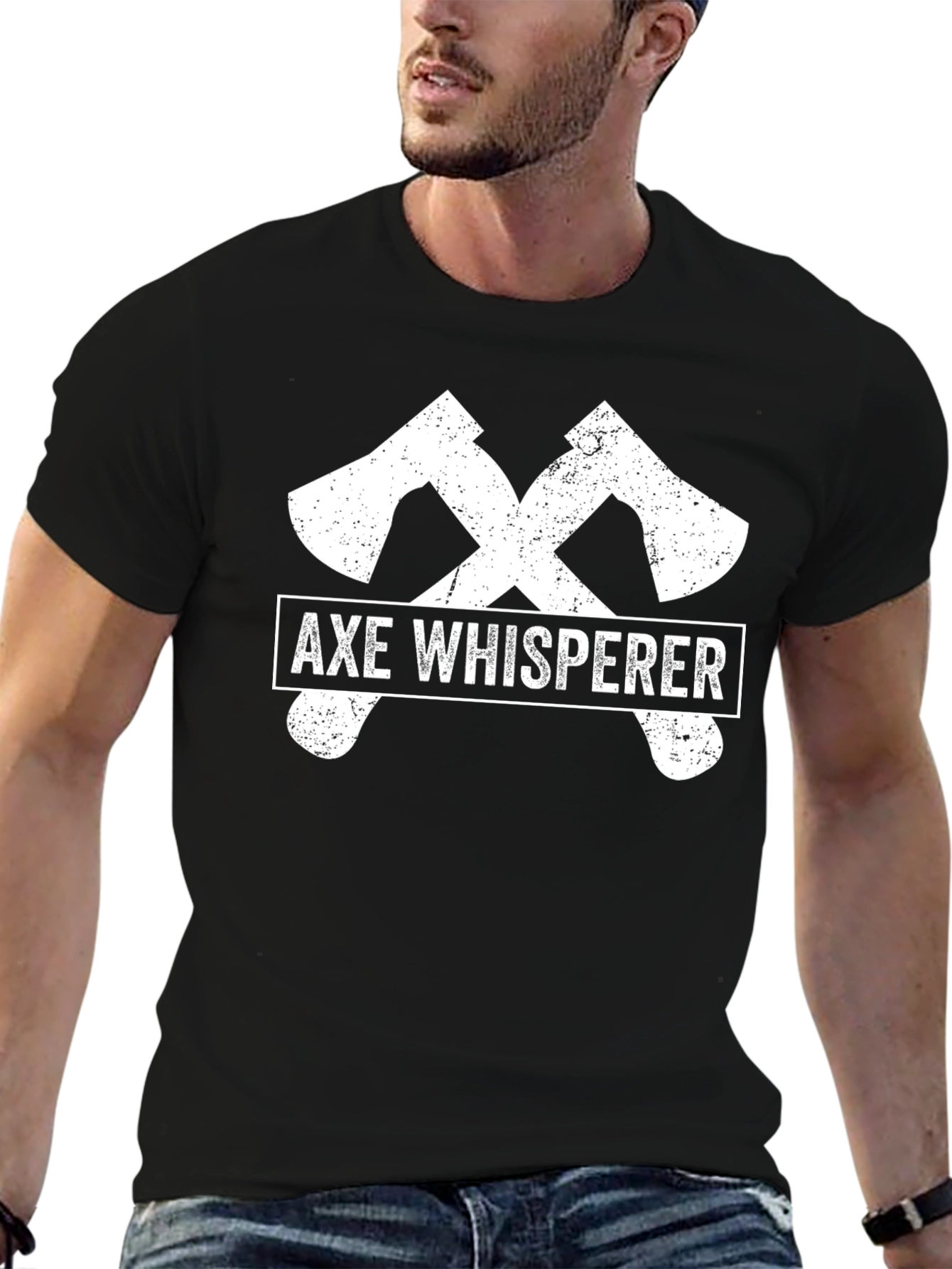 Axe Whisperer Graphic Tee - Black