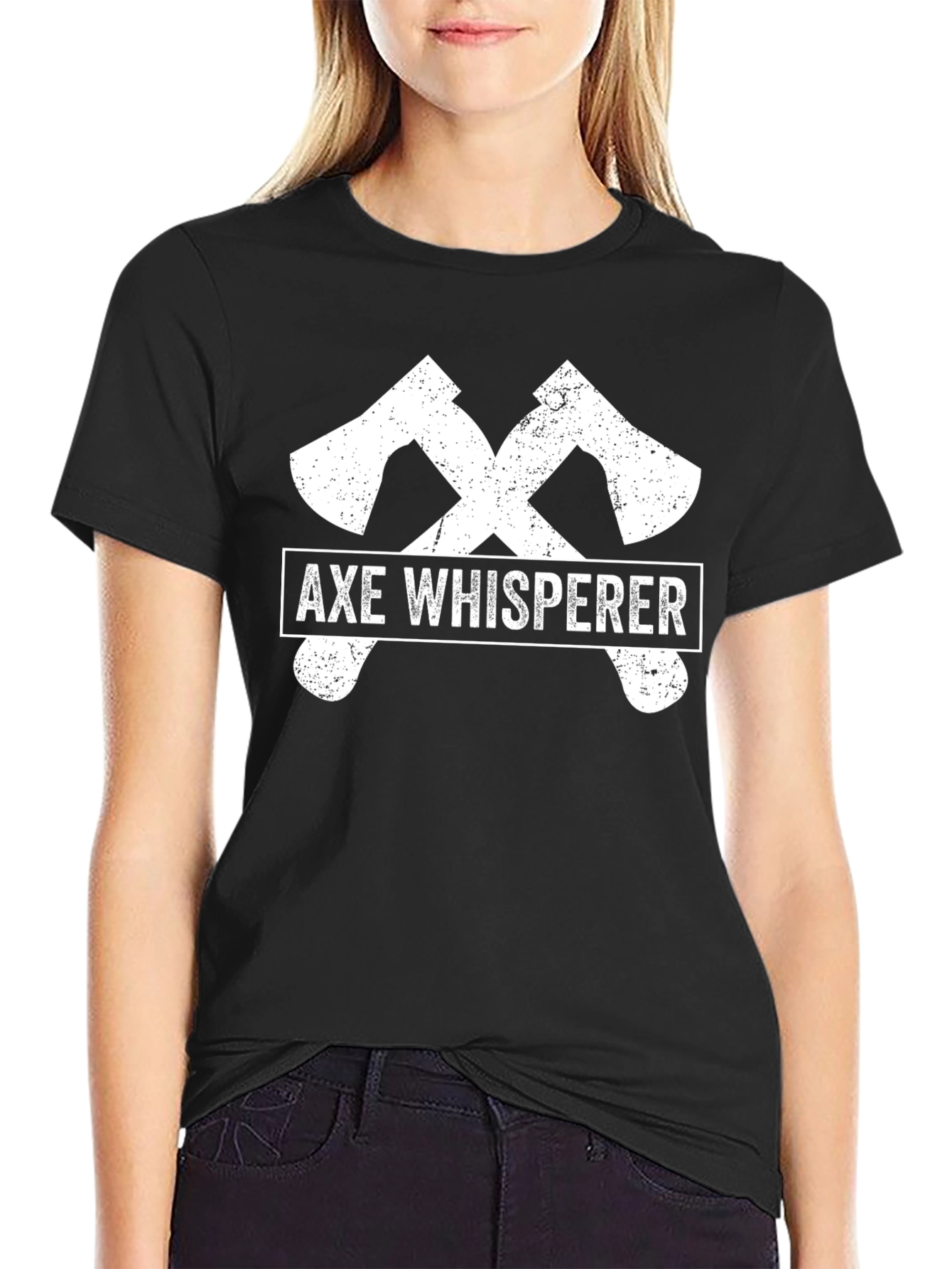 Axe Whisperer Graphic Tee - Black