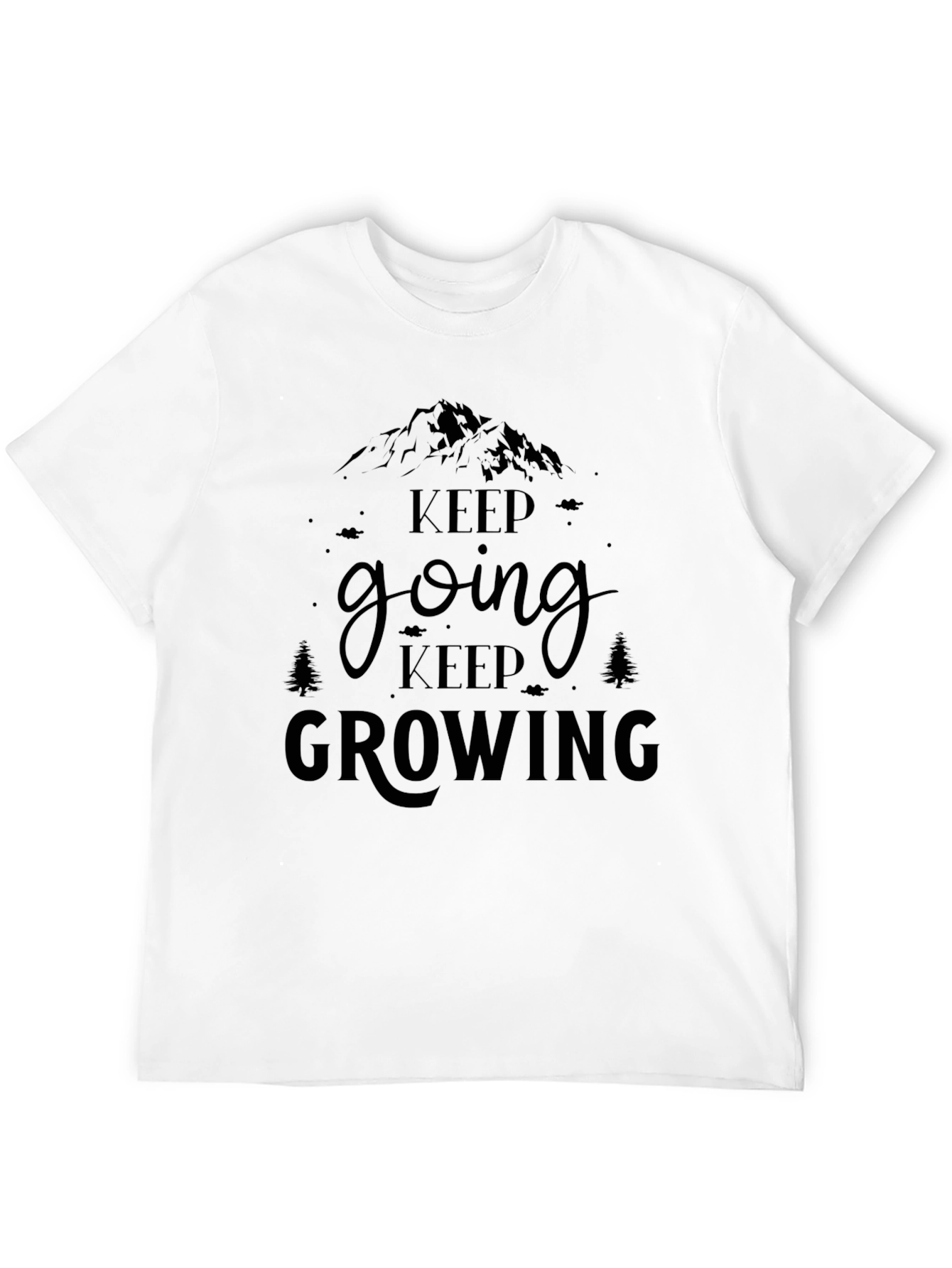 Inspirational Mountain Graphic T-Shirt
