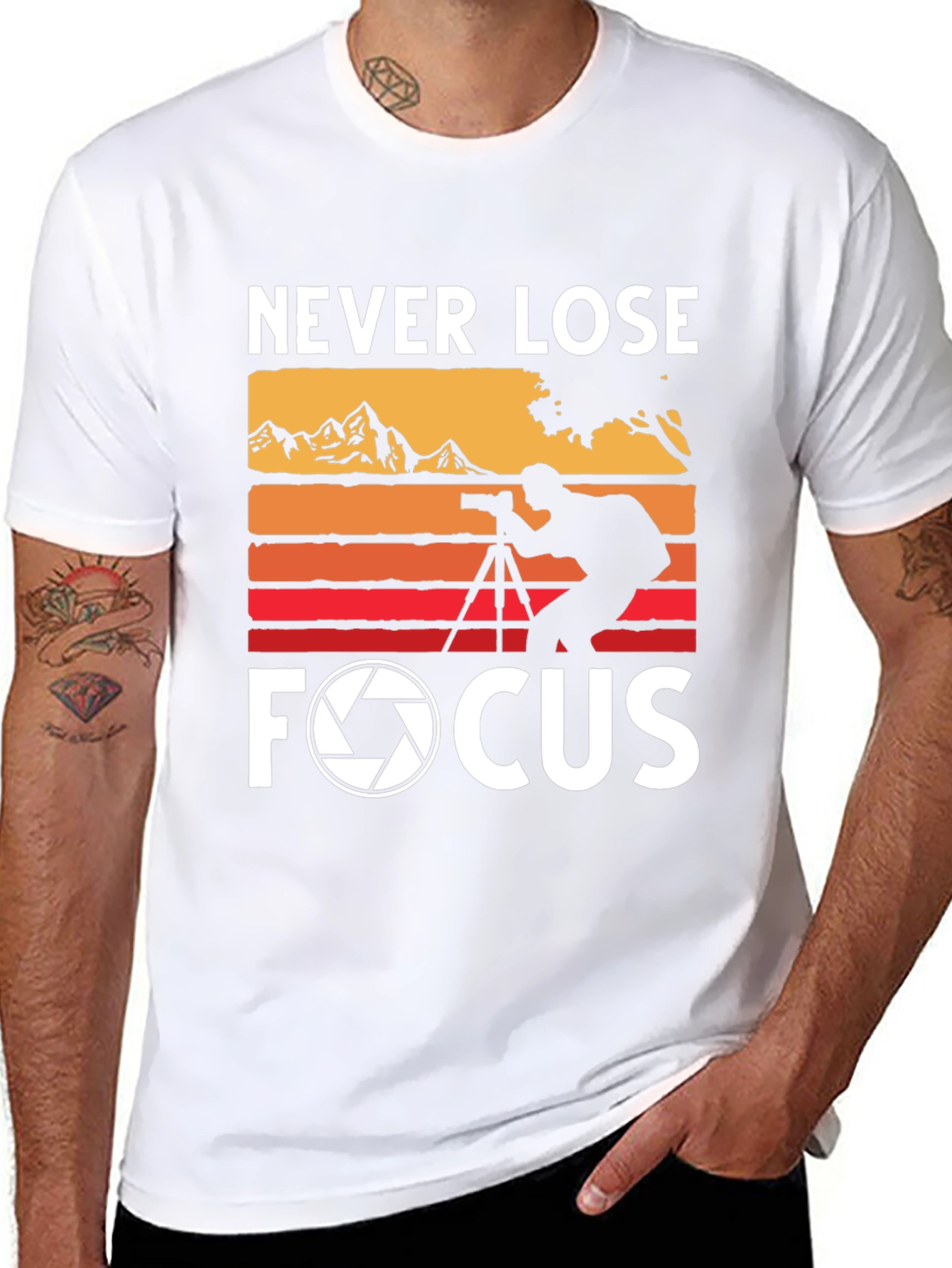 Never Lose Focus Photographer T-Shirt