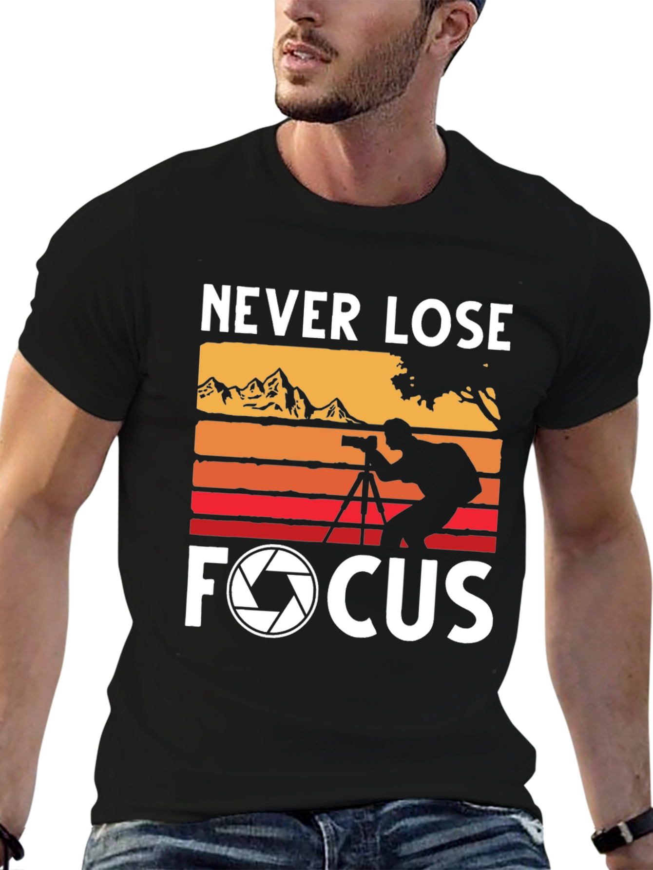 Never Lose Focus Photographer T-Shirt