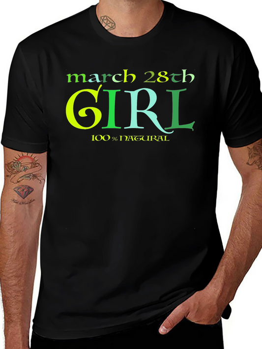 March 28th Girl T-Shirt