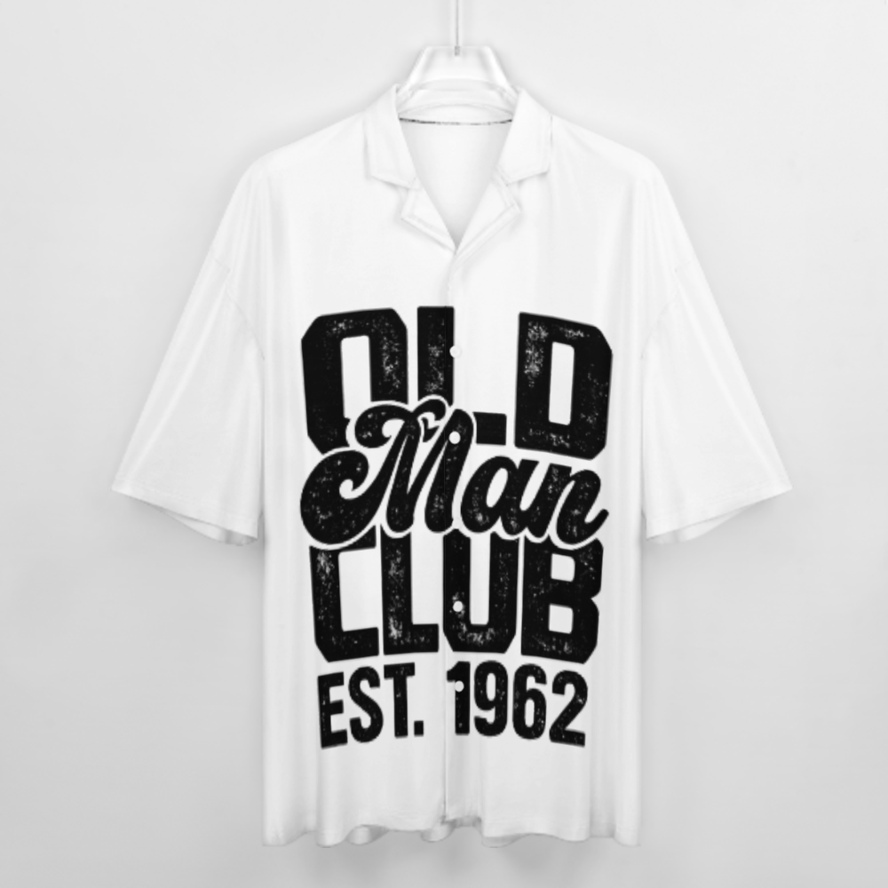 Old Man Club Est. 1962 Vintage Graphic Shirt – Retro Dad Style Tee for Legends(z269)