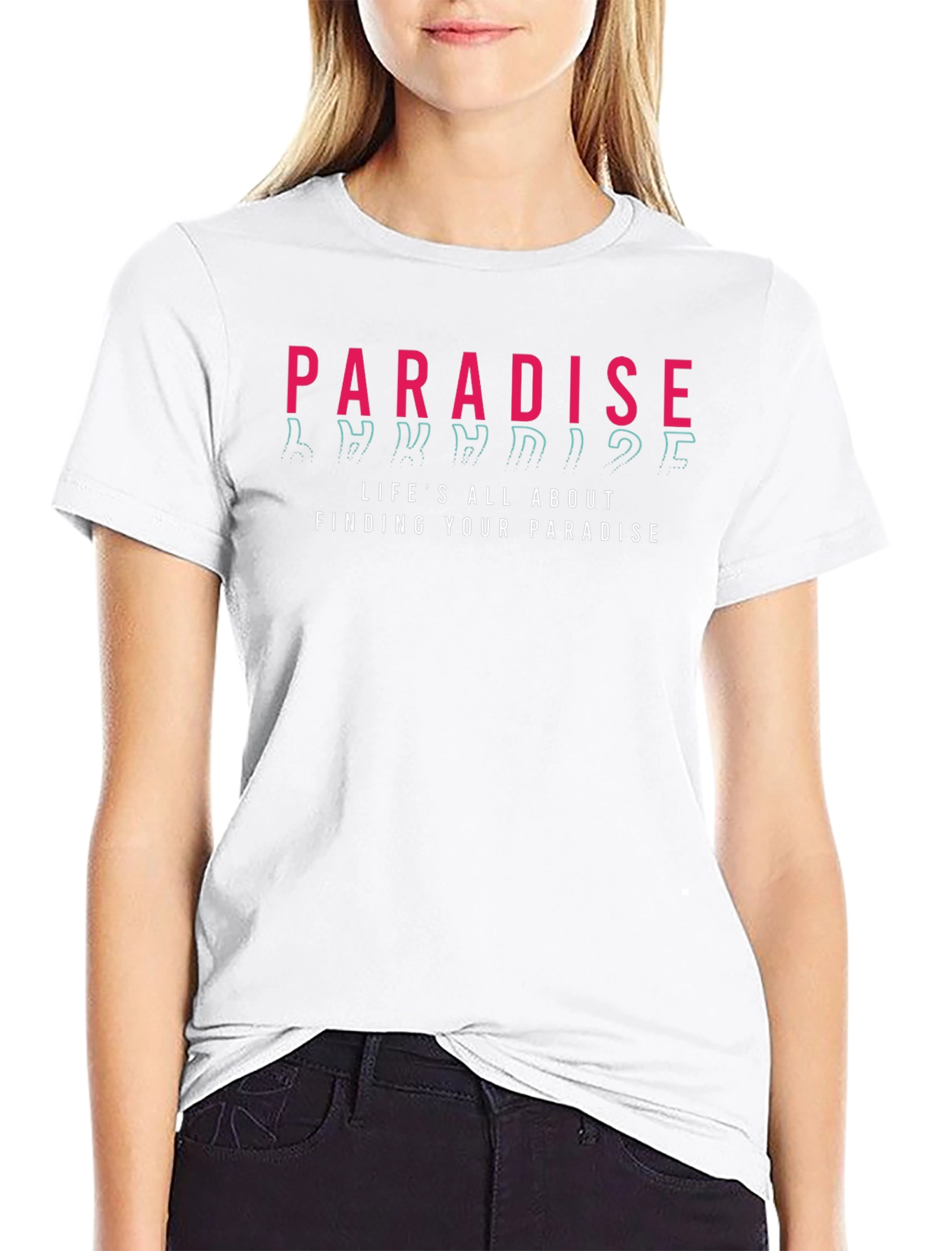 Paradise Graphic Print Tee